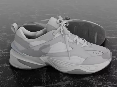 FREE 3D SPORT SHOES Free low-poly 3D model
