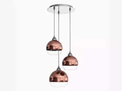 Nowodvorski GLOBE COPPER III 9307 lamp 3D model