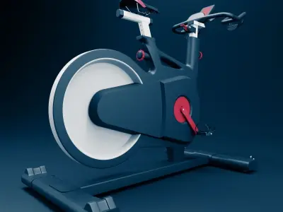 1c6 ergometric bycicle 3D model
