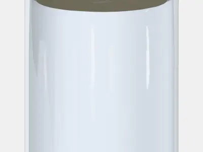 IKEA 365 tin with lid Low-poly 3D model