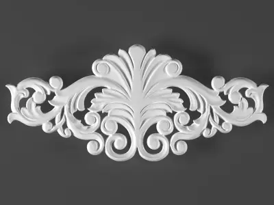 8 ornamental classic decoration 3d model kitbash vol 15 3D model