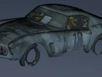 Ferrari Exterior 3D Scan Pack 3D model