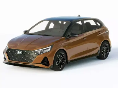 Hyundai i20  2021 3D model