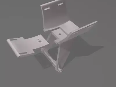 FRONT ORTHOPEDIC CART FOR PETS 3D print model