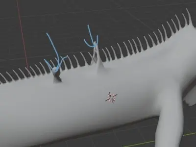 Rigged Iguana 3D model