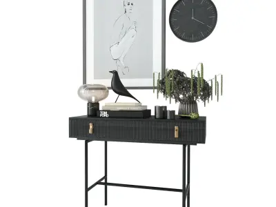 Decorative set 02 3D model