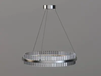 Carlyle Crystal LED Pendant Light 9j536 3D model