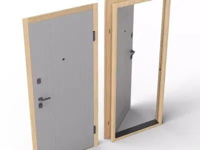 Kristinny Door 3D model