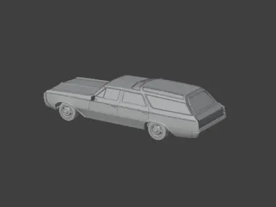 Oldsmobile Vista Cruiser 1964 3D print model
