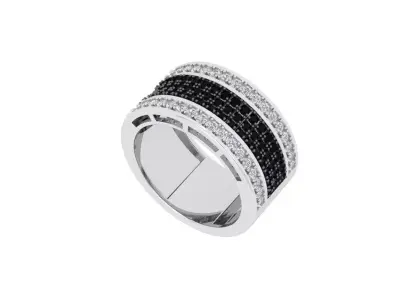 Round Stone band 3D print model