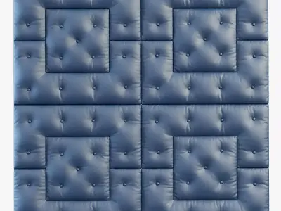 Decorative wall panel 1 3D model