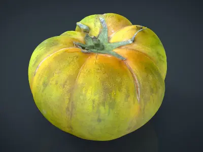 TOMATO 1 Low-poly 3D model