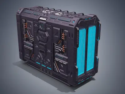 Sci Fi Generator 3D model