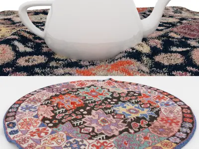 Rugs No 238 Low-poly 3D model