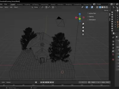 house of snow 3D model