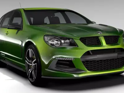 HSV Clubsport R8 Tourer Gen F2 2017 3D model