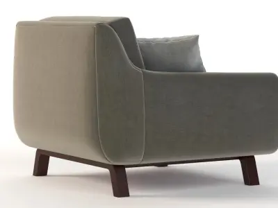 Joybird Calhoun Club Chair 3D model