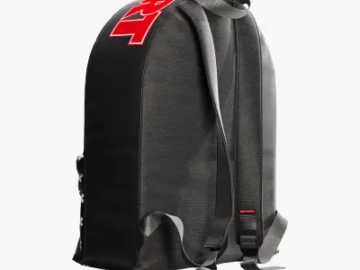 decorative set black 3D model