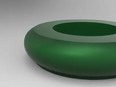 Simo Vase  Low-poly 3D model