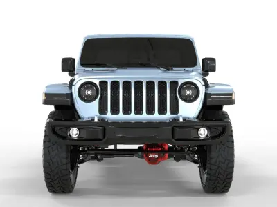 Jeep Gladiator 2020 Pick Up  3D model