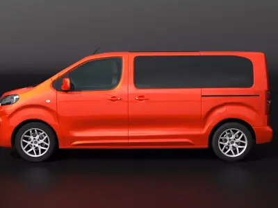 Opel Zafira L2 2021 3D model