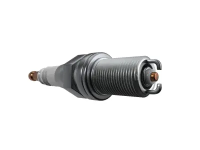 simple automative spark 3D model