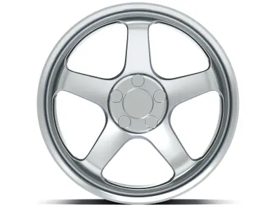 Yokohama Advan GT 3D Print 1-24 Scale  3D print model