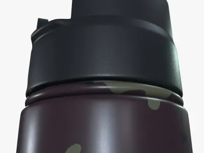Water bottle 3D model