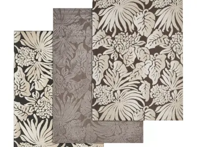 Rug Set 2400 3D model