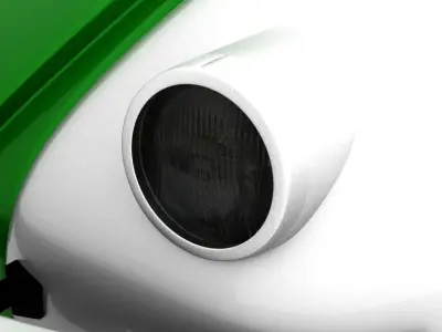 Volkswagen Beetle Police Car 3D model