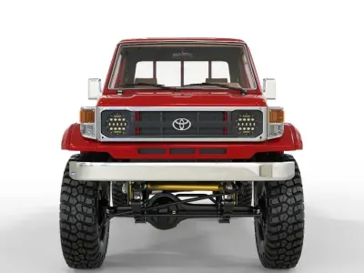 Toyota Land Cruiser 76 Series 4x4 3D model