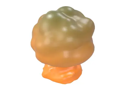 Explosion Icon v1 001 Low-poly 3D model