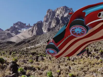 A Scifi Hover Car 3D model