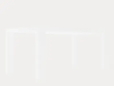 Cibus Dining Table Low-poly 3D model