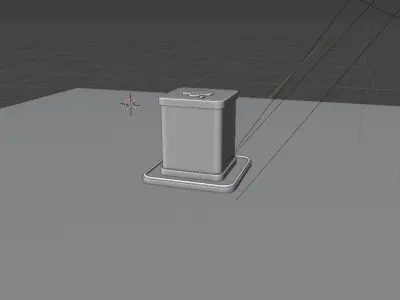 Apple Aquarium High Quality 3D Model in Blender Low-poly 3D model