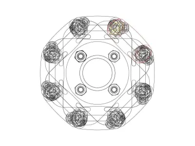 Macanum Wheel 3D model