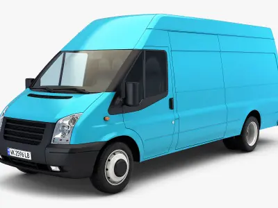 Cargo Van v 1 3D model