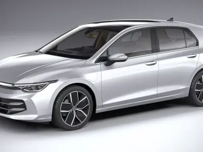 Volkswagen Golf 2024 3D model