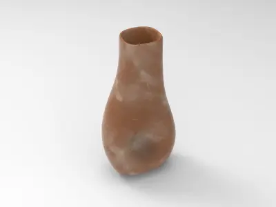 Mamo Vase Low-poly 3D model