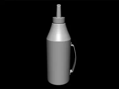 20 Oil Cans Base Mesh Vol 2 Low-poly 3D model