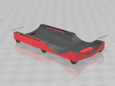 CAR CREEPER 1-10 SCALABLE UP TO 1-64 3D print model