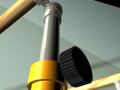 parallel bars 01 3D model