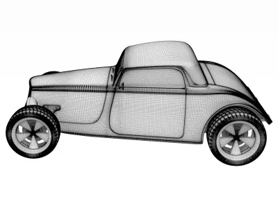 Cartoon car 05 3D model