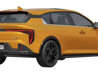 Kia K4 Hatchback 2026 3D model