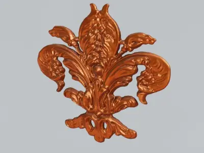Carved Relief 3D print model