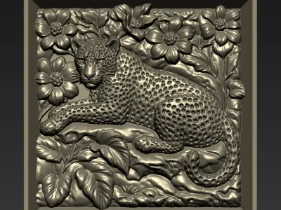 Leopard A6 3D print model