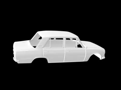 Lada 1200 3D print model