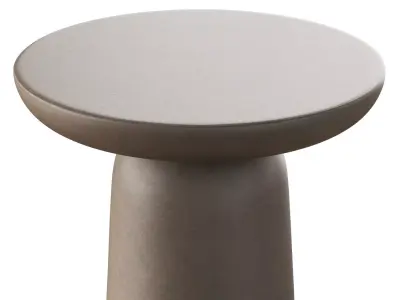 Round coffee table 3D model