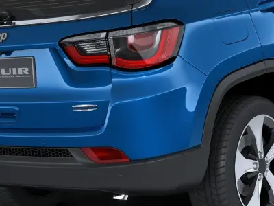 Jeep Compass Longitude 2017 3D model