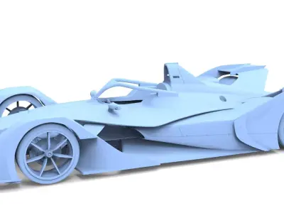 Formula E Gen2  FOR 3D PRINT 3D model